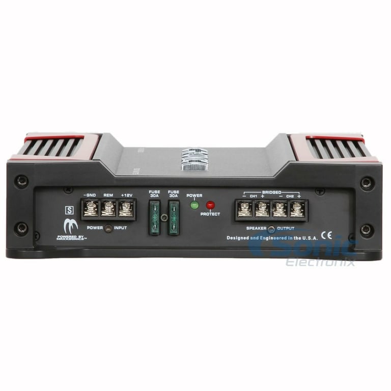 Crunch PZ-1520.2 with Amplifier Wiring Kit Image 31