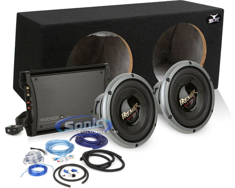 2400W Complete Kicker + Pioneer Premier Bass Package Image 1