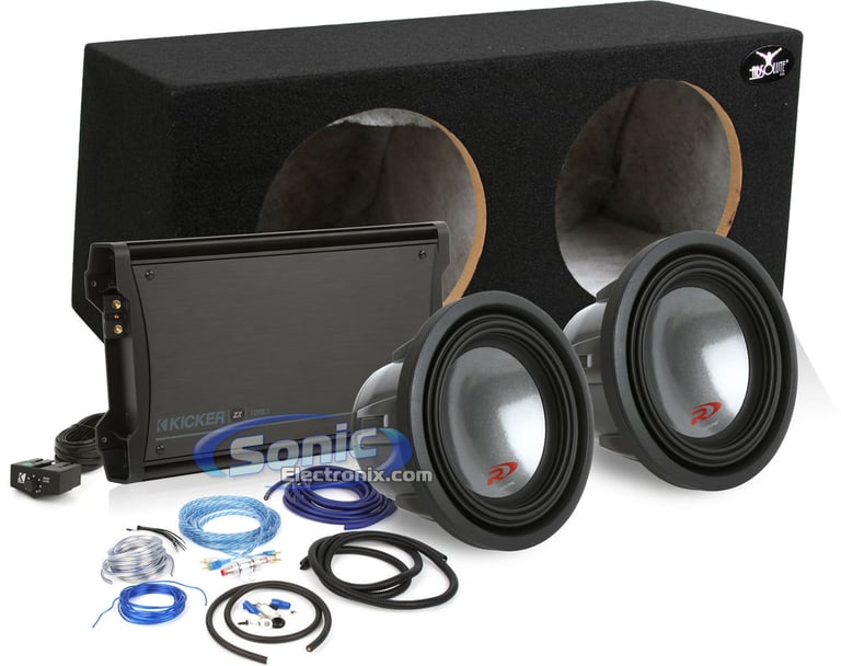 3600W Complete Kicker + Alpine Bass Package Image 1