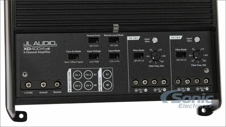 JL Audio XD400/4v2 with Amplifier Wiring Kit Image 18