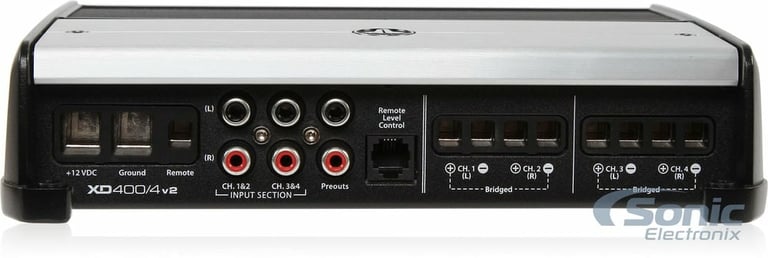 JL Audio XD400/4v2 with Amplifier Wiring Kit Image 19
