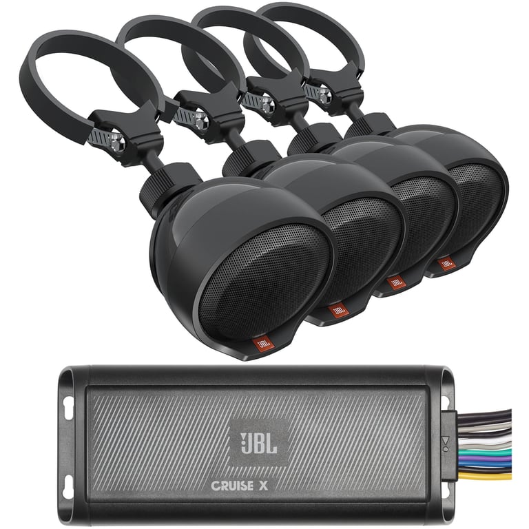 JBL Cruise X Amplified Handlebar Speakers Image 1