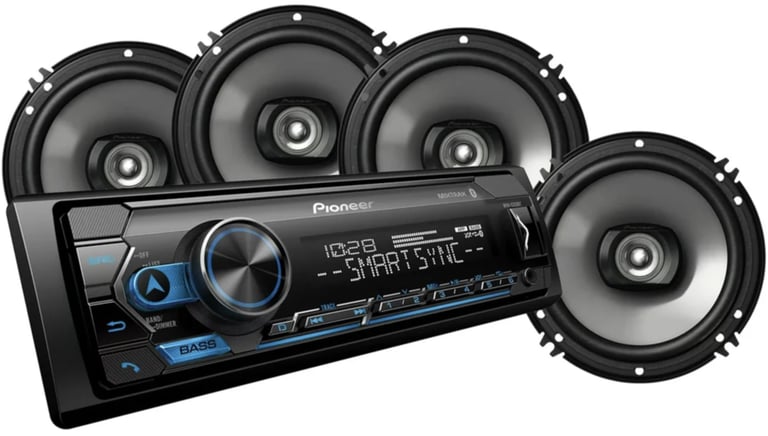 Pioneer MXT-S3266BT Car Audio Bundle (Open Box, Great) Image 1
