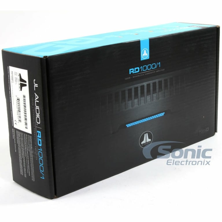 JL Audio RD1000/1 with Amplifier Wiring Kit Image 22