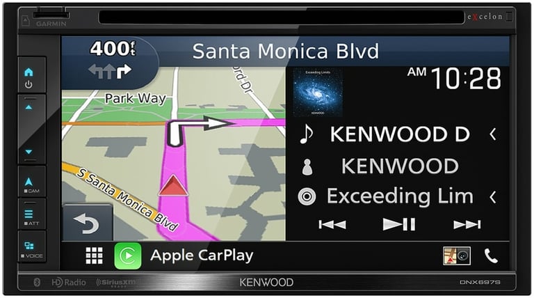 Kenwood eXcelon DNX697S with SiriusXM Tuner Image 14