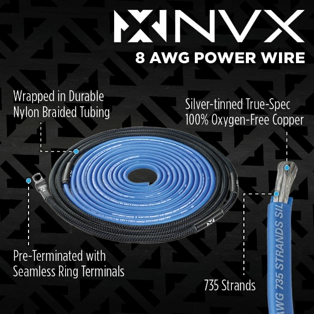 NVX PBK-SUBWRX-GGR - 2008-2014 Subaru WRX - Complete Bass Package Image 14