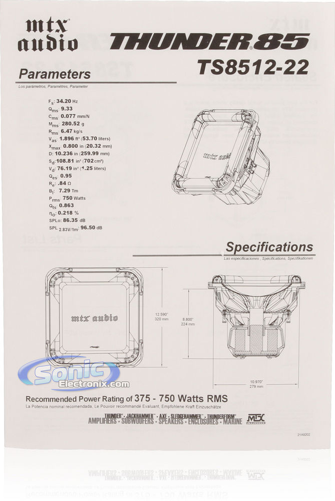 3000W Complete Kicker + MTX Audio Bass Package Image 14