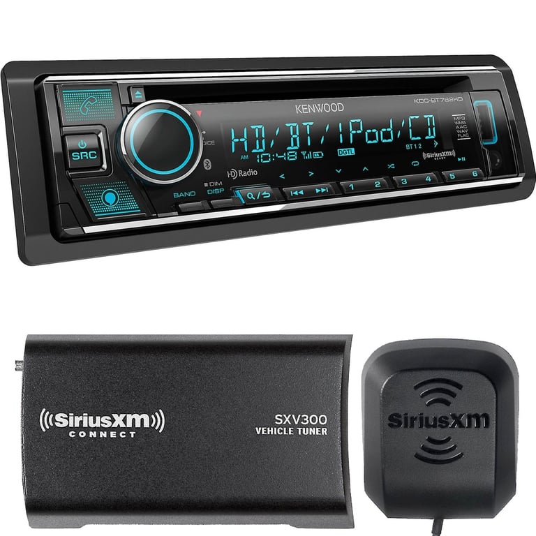 Kenwood KDC-BT782HD Package with SiriusXM Tuner Image 1