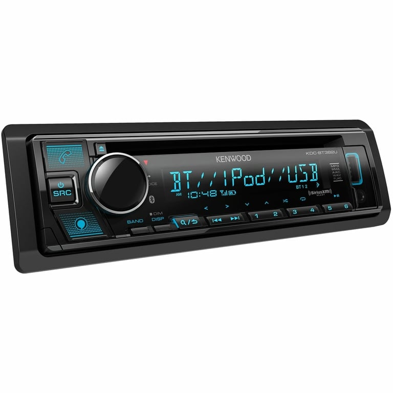 Kenwood KDC-BT382U Package with SiriusXM Tuner Image 8
