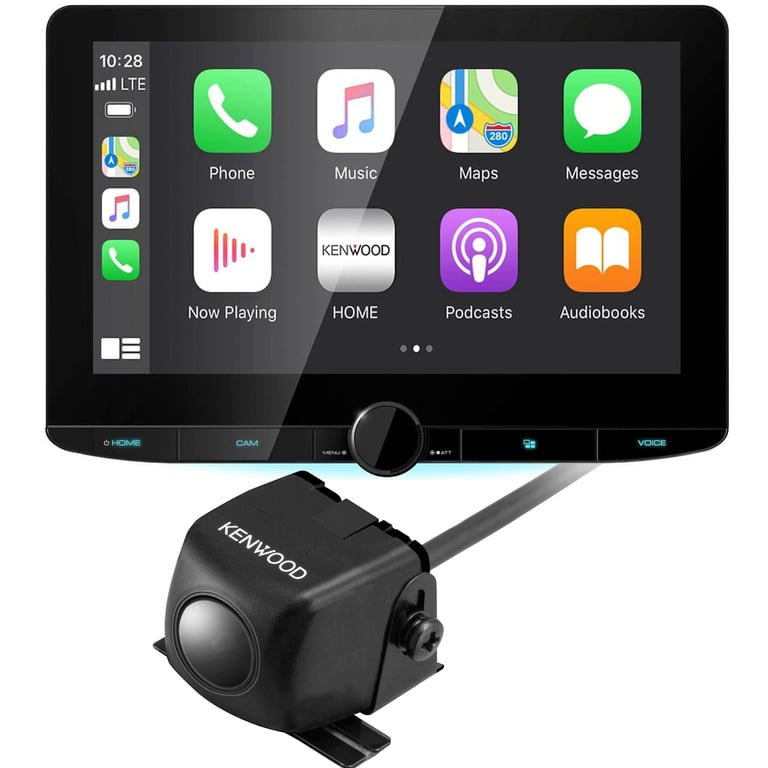 Kenwood DMX1037S with Universal Rear View CMOS Camera Image 1