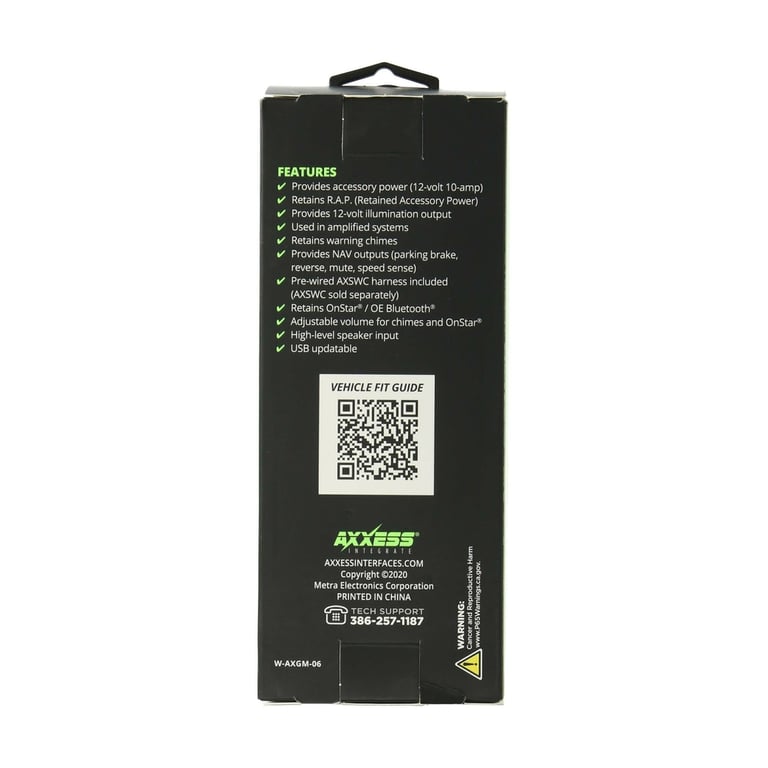 Axxess AXGM-06 Wiring Interface Image 3