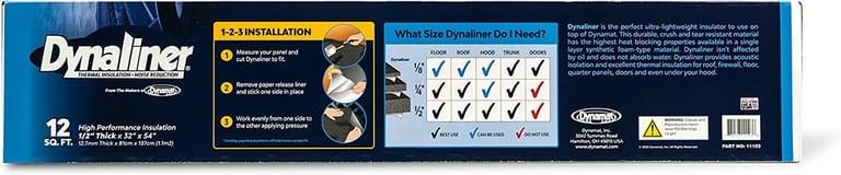 Dynamat DynaLiner 11103-OPEN BOX Image 3