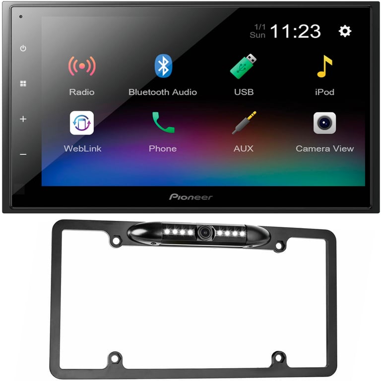 Pioneer DMH-341EX + Belva BLPCAM2 Backup Camera Image 1
