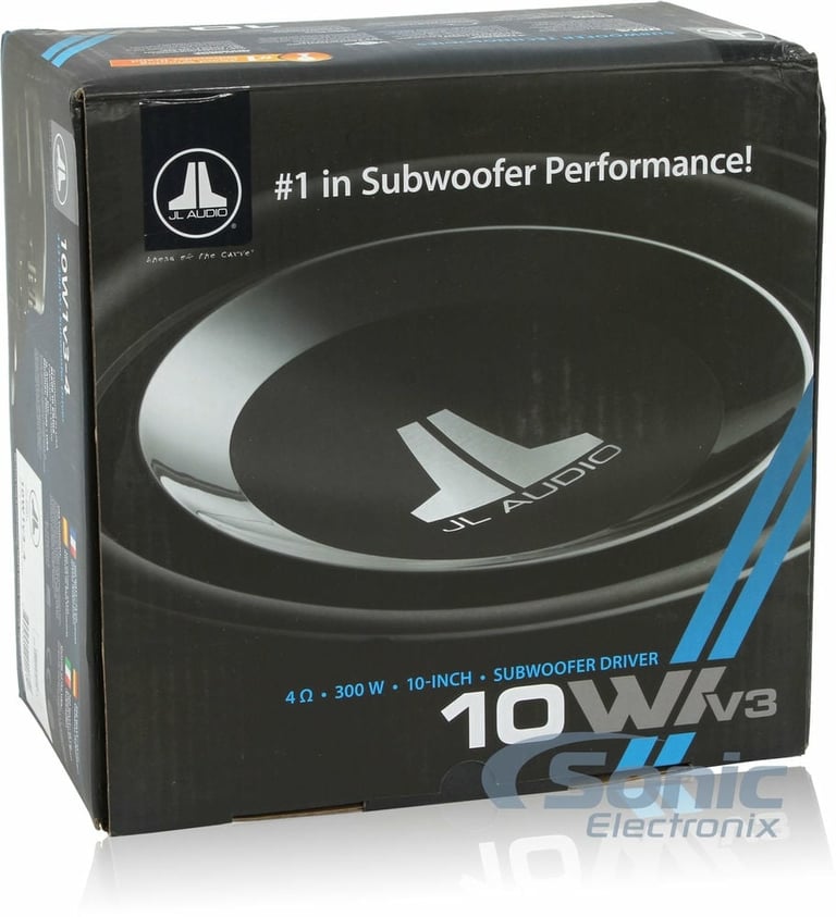 JL Audio 10W1v3-4 with Sealed Truck Enclosure Image 11