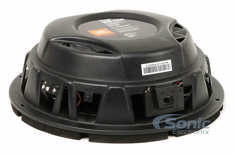 JBL CLUBWS1200BLK with Sealed Truck Enclosure Image 11