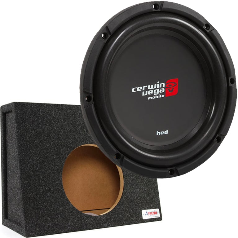 Cerwin Vega HS102D with Sealed Truck Enclosure Image 1