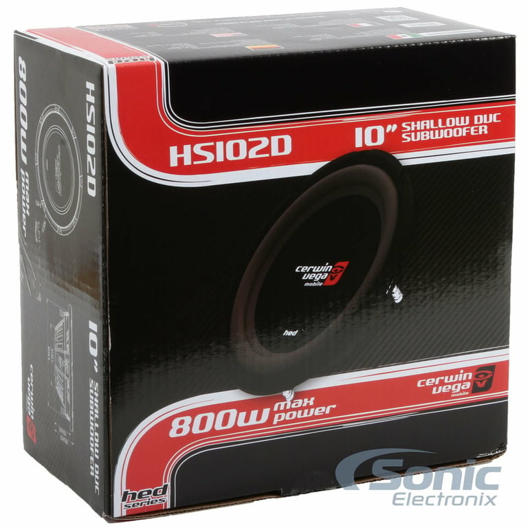 Cerwin Vega HS102D with Sealed Truck Enclosure Image 12