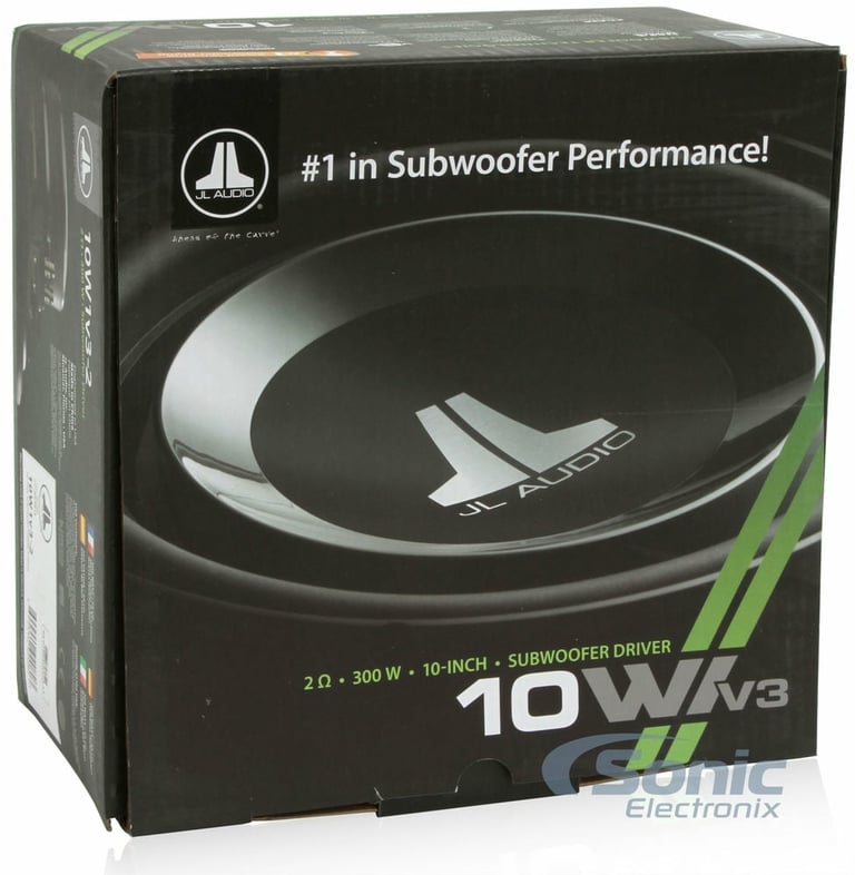 JL Audio 10W1v3-2 with Sealed Truck Enclosure Image 11