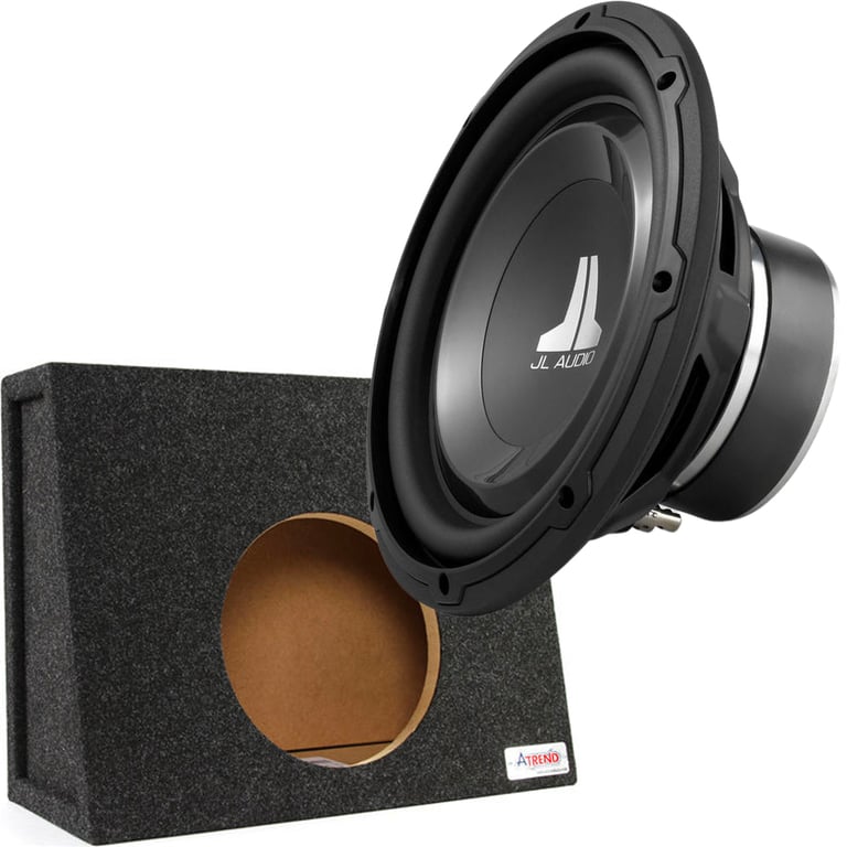 JL Audio 10W1v3-2 with Sealed Truck Enclosure Image 1