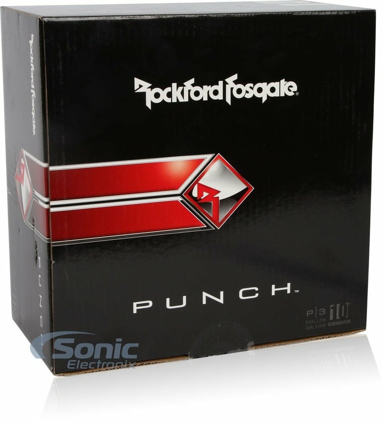Rockford Fosgate P3SD4-10 with Sealed Truck Enclosure Image 13