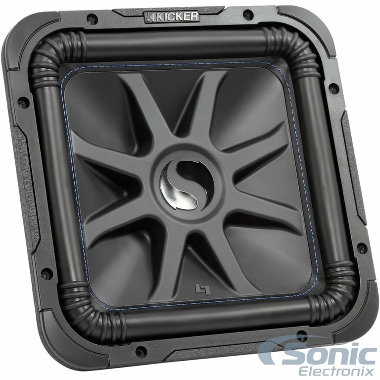 Kicker L7 Solo-Baric 12" Subwoofer with NVX Amplifier + 4 Gauge Amp Kit Image 25