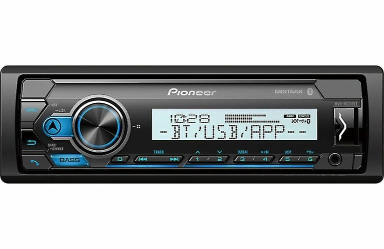 Pioneer MVH-MS310BT with Marine Remote Control Image 2