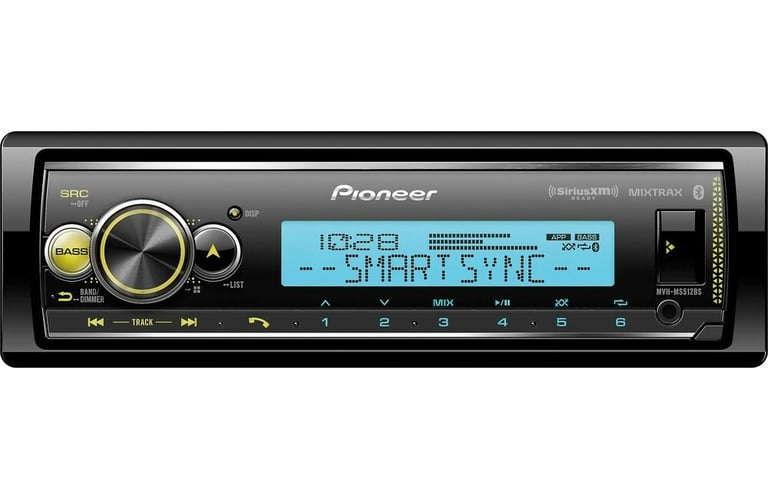 Pioneer MVH-MS512BS with Marine Remote Control Image 3