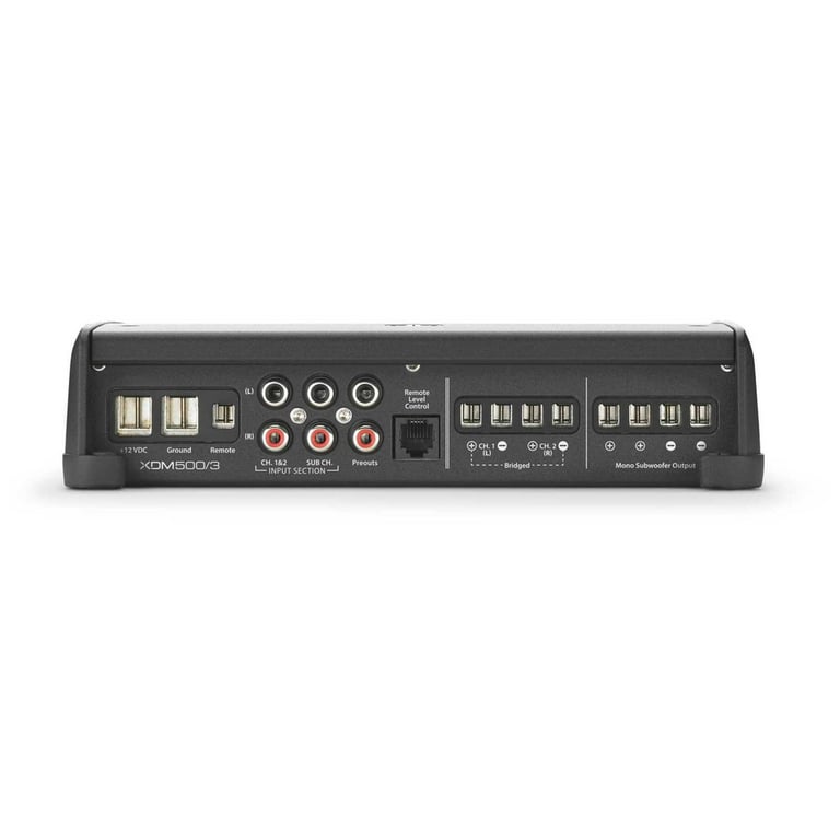 JL Audio XDM500/3 with Amplifier Wiring Kit Image 21
