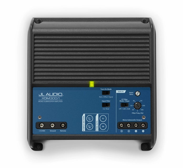 JL Audio XDM300/1 with Amplifier Wiring Kit Image 20