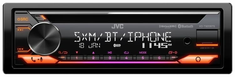 JVC KD-T920BTS with SiriusXM Tuner Image 12