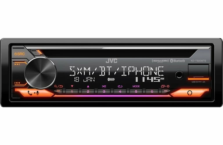 JVC KD-T920BTS with SiriusXM Tuner Image 8
