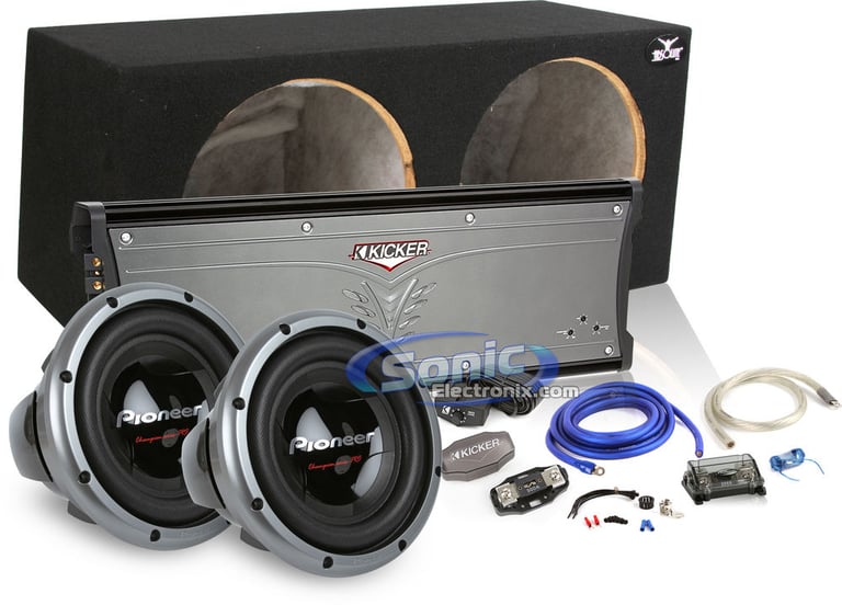 7000W Complete Kicker + Pioneer Bass Package Image 1