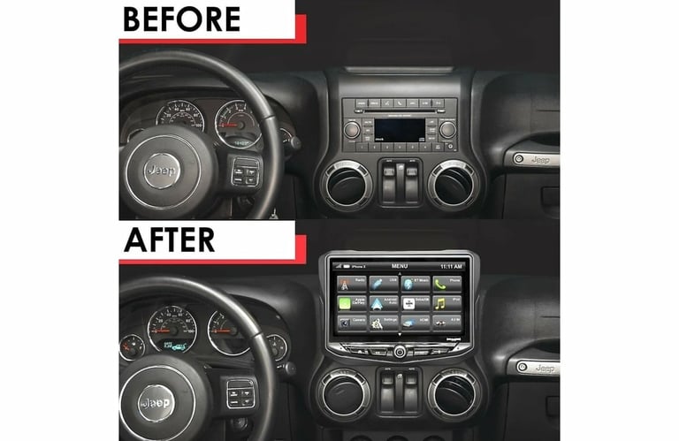 Stinger RB10JK11B Jeep Package with Rearview Camera DVR Kit Image 7