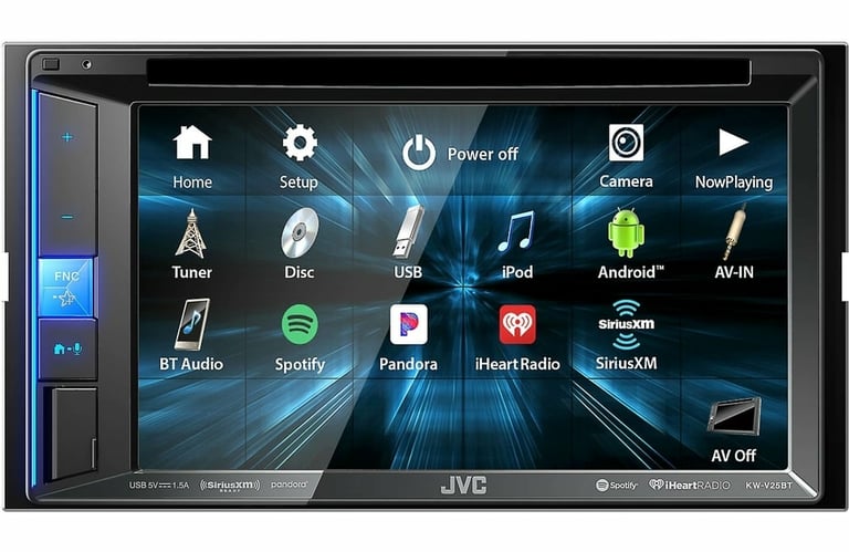 JVC KW-V25BT with Backup Camera and SiriusXM Tuner Image 7