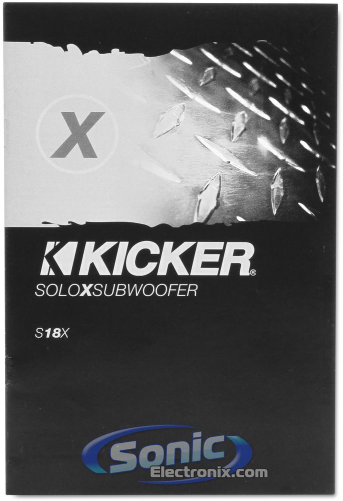 Kicker S18X4 (07S18X4) Image 14