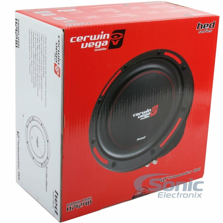 Cerwin Vega H7124D with Sealed Subwoofer Enclosure Image 12