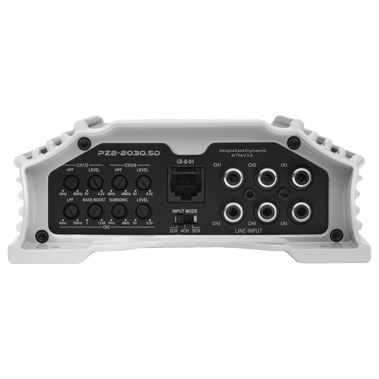 Crunch PZ2-2030.5D with Amplifier Wiring Kit Image 18