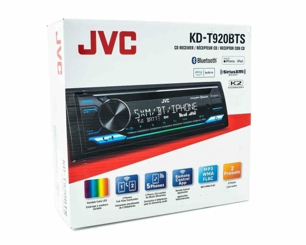 JVC KD-T920BTS with SiriusXM Tuner Image 13