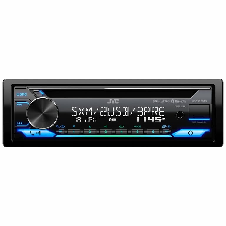 JVC KD-T925BTS with SiriusXM Tuner Image 9