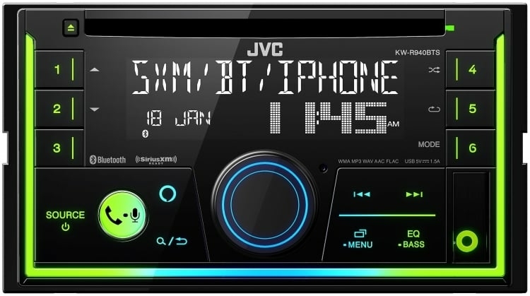 JVC KW-R940BTS with SiriusXM Tuner Image 7