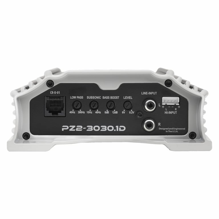Crunch PZ2-3030.1D with Amplifier Wiring Kit Image 18