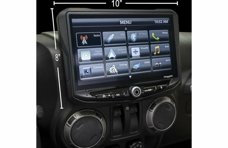 Stinger RB10JK11B Jeep Package with Rearview Camera DVR Kit Image 5