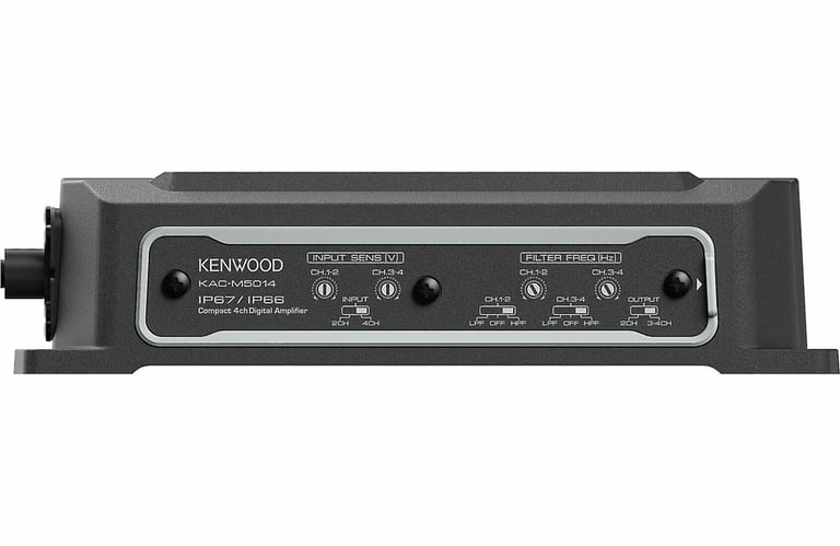 Kenwood KAC-M5014 with Amplifier Wiring Kit Image 16