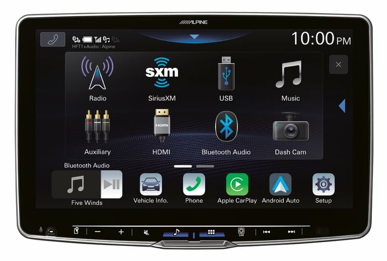 Alpine Halo11 iLX-F511 with Backup Camera and SiriusXM Tuner Image 26