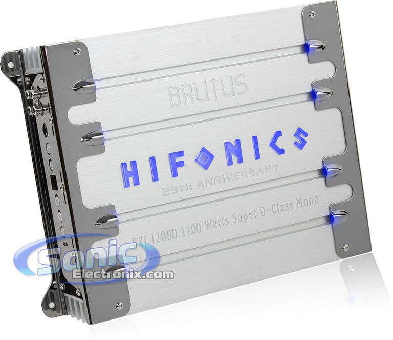 1200W Complete Hifonics + RE Audio Bass Package Image 2