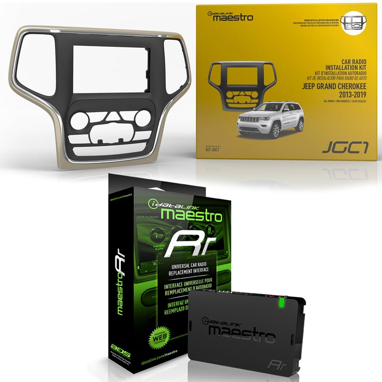 iDataLink Maestro KIT-JGC1 Dash Kit and Harness with ADS-MRR Image 1