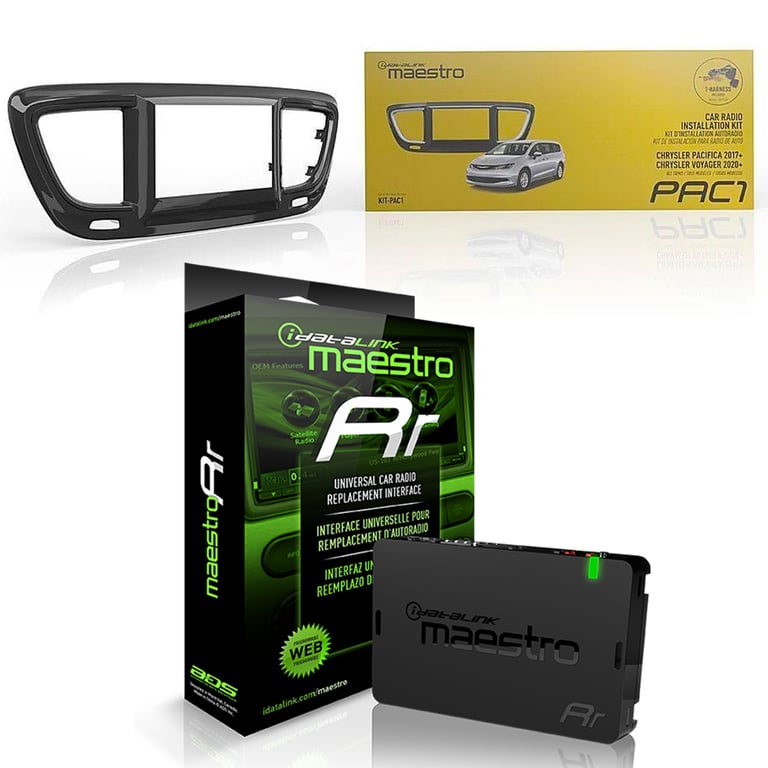 iDataLink Maestro KIT-PAC1 Dash Kit and Harness with ADS-MRR Image 1