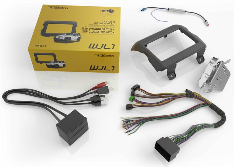 iDataLink Maestro KIT-WJL1 Dash Kit and Harness with ADS-MRR Module Image 6