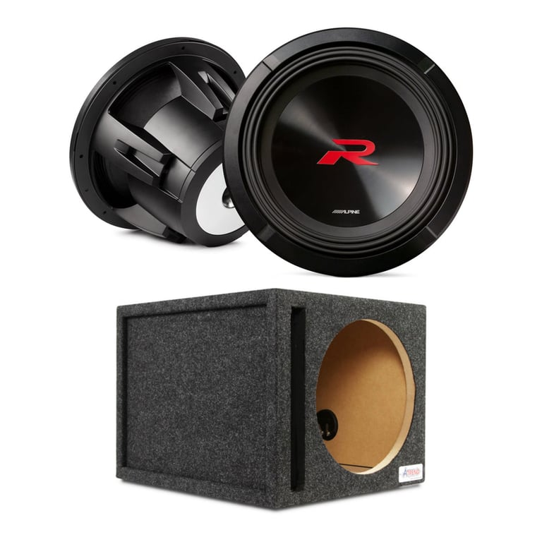 Alpine R2-W12D4 with Ported Enclosure Image 1