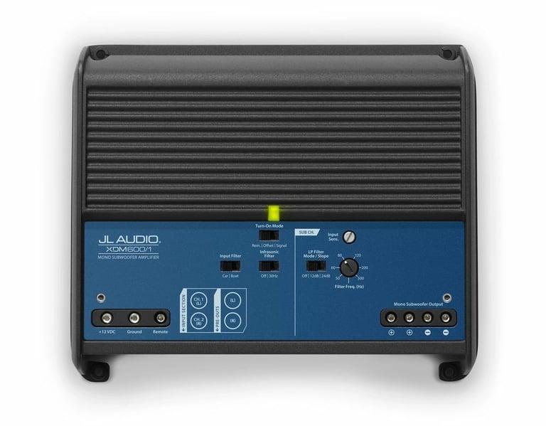 JL Audio XDM600/1 with Amplifier Wiring Kit Image 19